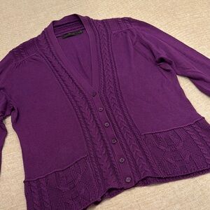 The Limited Deep Purple‎ Women's Cardigan
